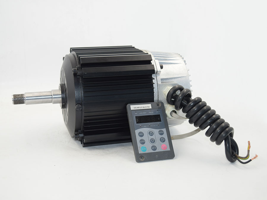 风机专用三相异步起动永磁同步电动机